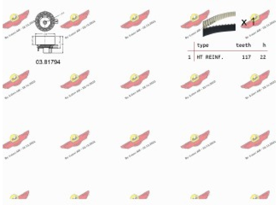 KIT TENDICINGHIA DISTRIBUZIONE