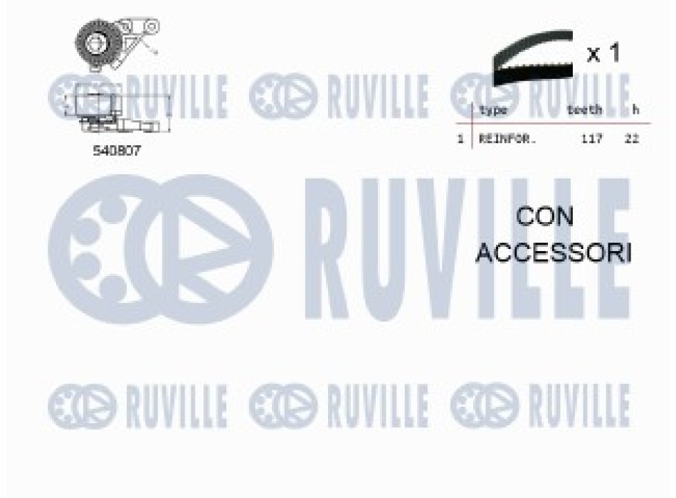 KIT TENDICINGHIA DISTRIBUZIONE