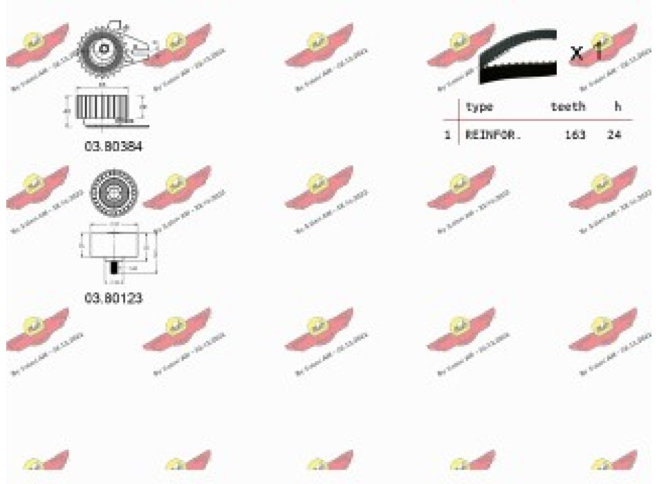KIT TENDICINGHIA DISTRIBUZIONE