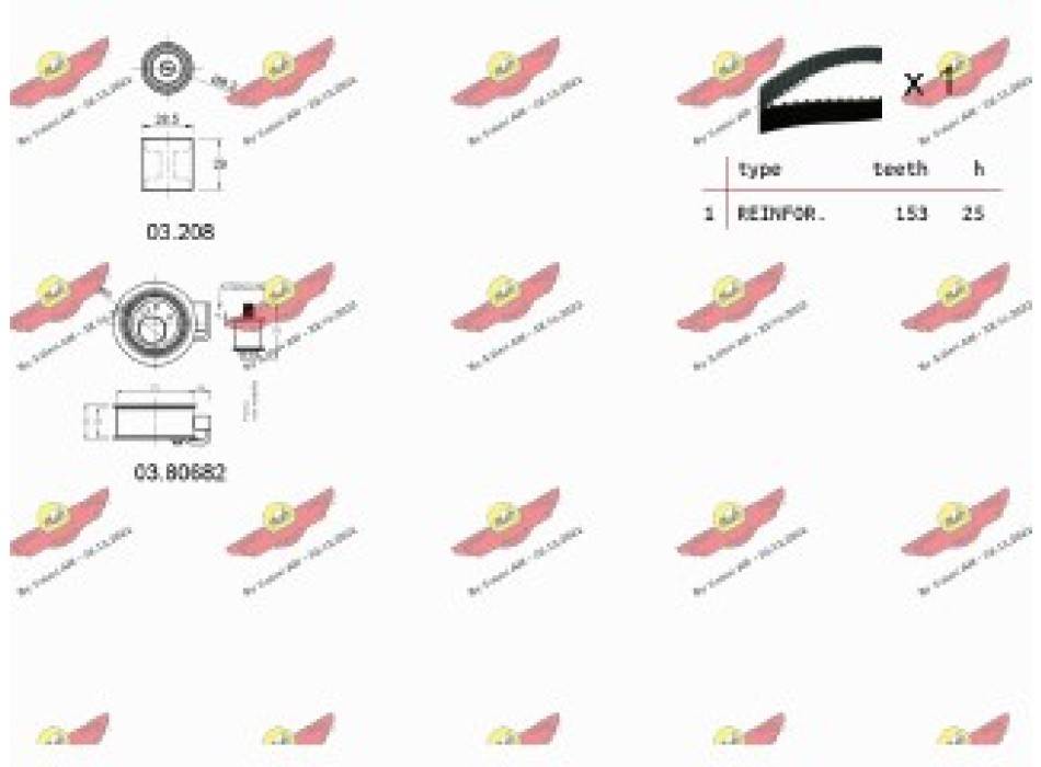 KIT TENDICINGHIA DISTRIBUZIONE