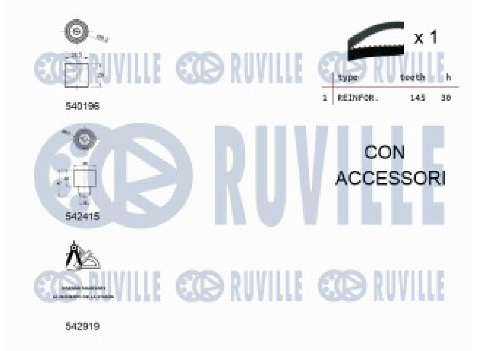 KIT TENDICINGHIA DISTRIBUZIONE