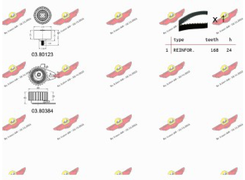 KIT TENDICINGHIA DISTRIBUZIONE