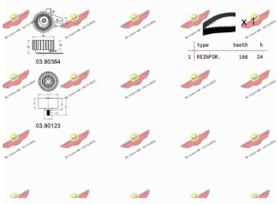 KIT TENDICINGHIA DISTRIBUZIONE