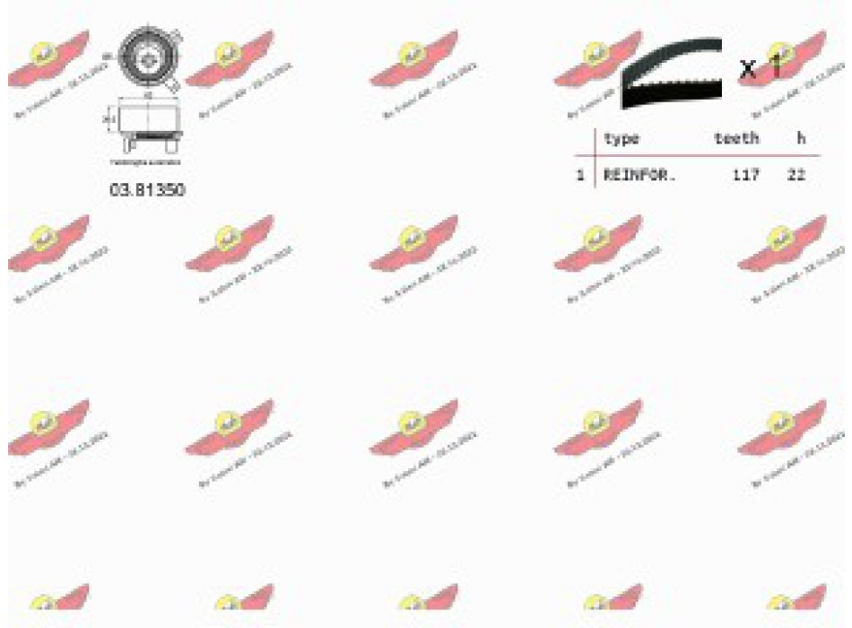 KIT TENDICINGHIA DISTRIBUZIONE