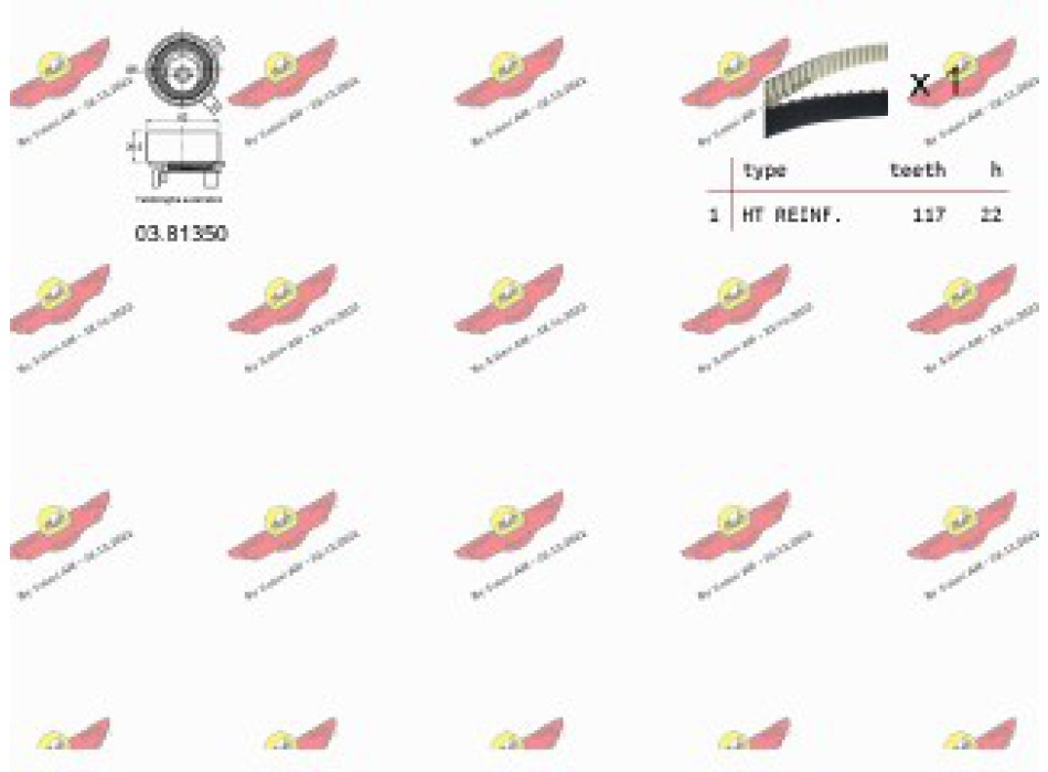 KIT TENDICINGHIA DISTRIBUZIONE