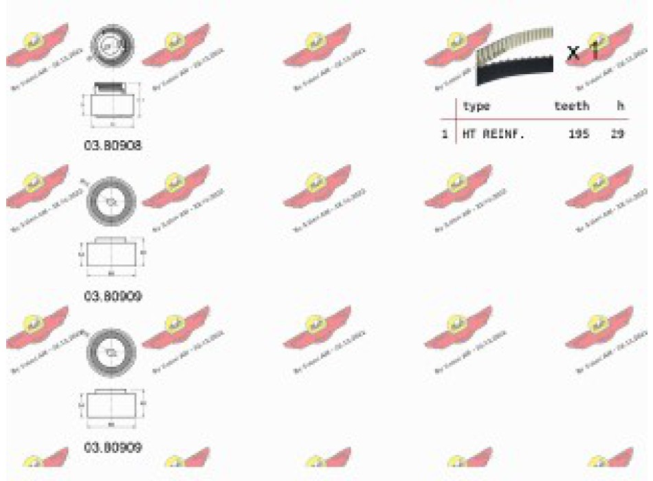 KIT TENDICINGHIA DISTRIBUZIONE