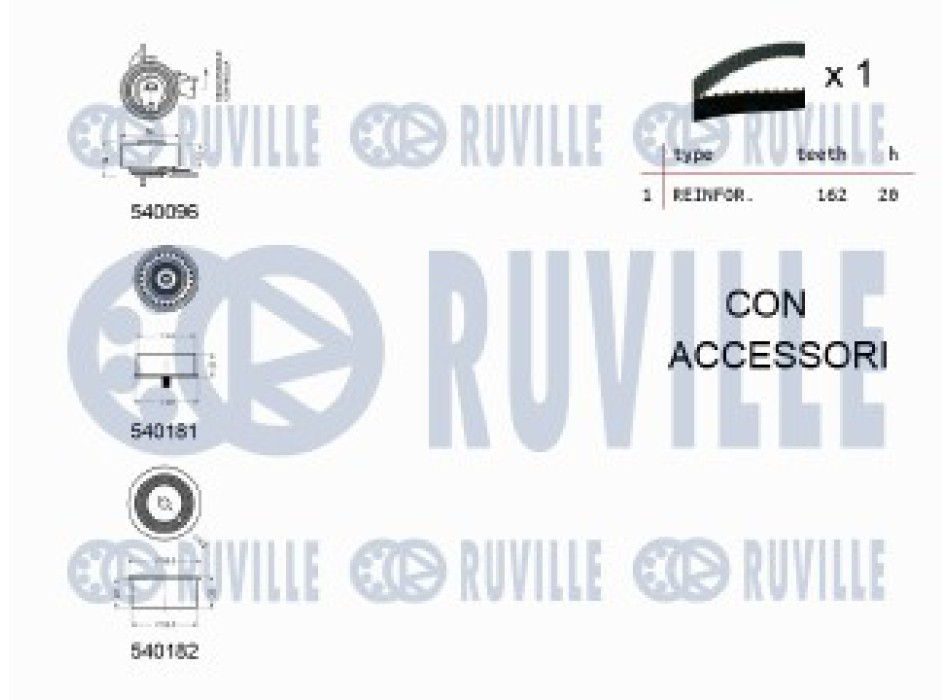 KIT TENDICINGHIA DISTRIBUZIONE