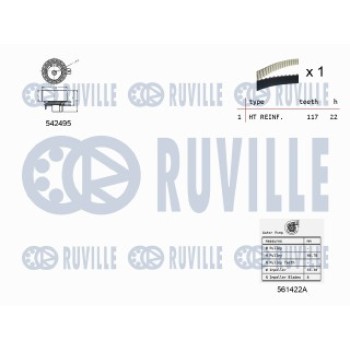 KIT TENDICINGHIA DISTRIBUZIONE CON POMPA ACQUA