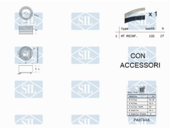 KIT TENDICINGHIA DISTRIBUZIONE CON POMPA ACQUA