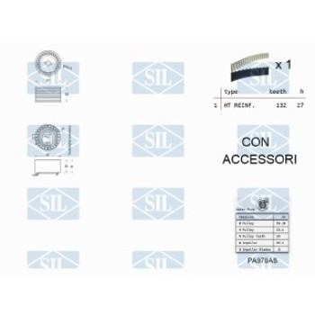 KIT TENDICINGHIA DISTRIBUZIONE CON POMPA ACQUA