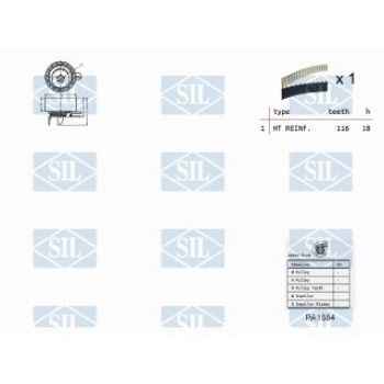 KIT TENDICINGHIA DISTRIBUZIONE CON POMPA ACQUA