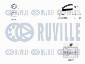 KIT TENDICINGHIA DISTRIBUZIONE CON POMPA ACQUA