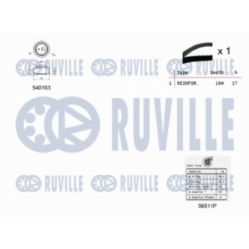 KIT TENDICINGHIA DISTRIBUZIONE CON POMPA ACQUA