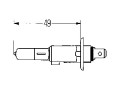 Lampadina H1, 12 V, 55 W
