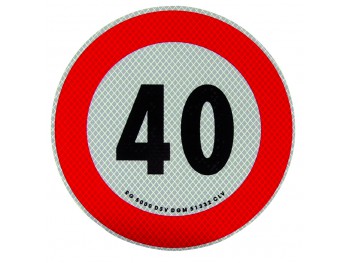 LIMITE 40 KM/H