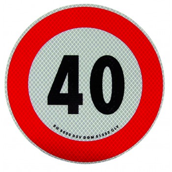 LIMITE 40 KM/H