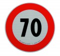 LIMITE 70 KM/H