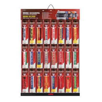 Mini-Sciarpa, display espositore con 120 pz inclusi