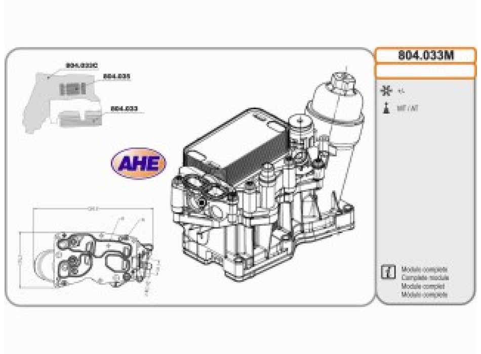 Mod. Oilc. BMW Serie 1/2/3/4/5/6/7/X1/X3/X4/X5/X