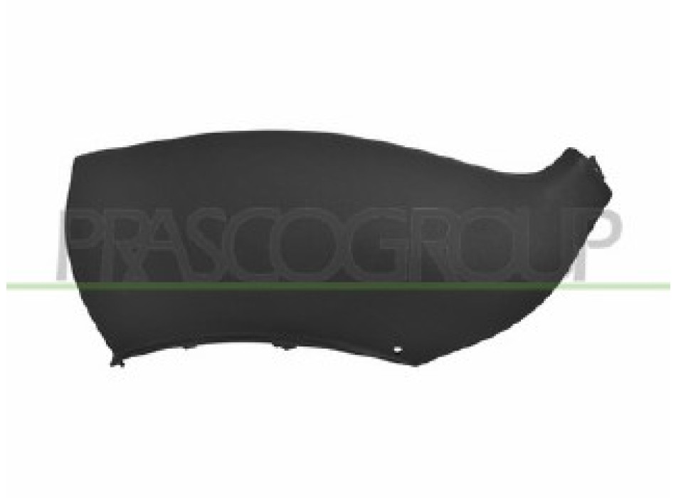 MODANATURA DESTRA PARAURTI POSTERIORE-NERA-GOFFR