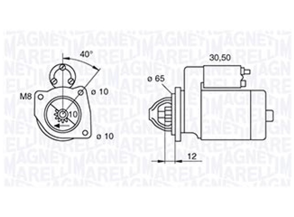 MOTORINO DI AVV. FIAT Seicento - Punto FL 03