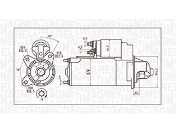 MOTORINO DI AVVIAMENTO FORD FOCUS 1.8 DIESEL