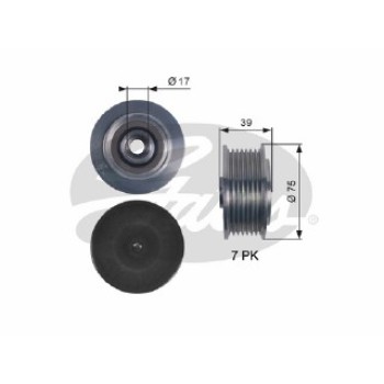 OAP7119 OVERRUNNING ALT.PULLEY