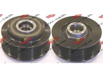 Overrunning Alternator Pulley