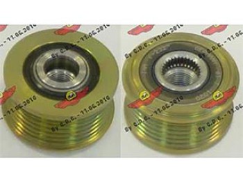 Overrunning Alternator Pulley