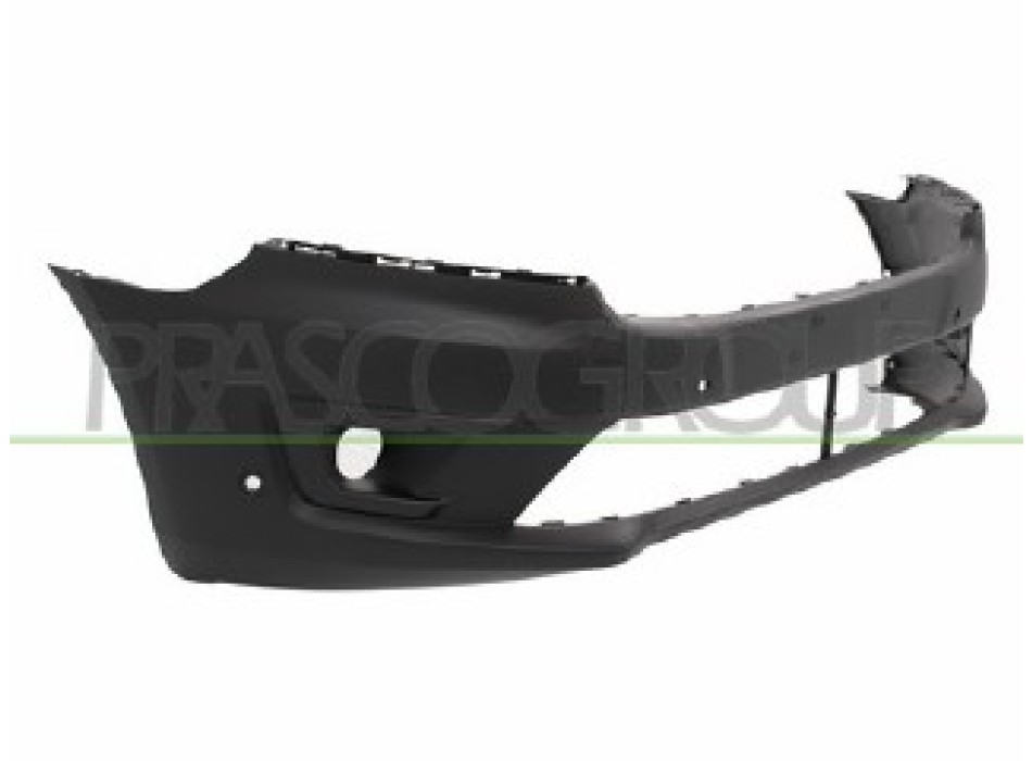PARAURTI ANTERIORE-NERO-GOFFRATO-CON TAPPO COPRI