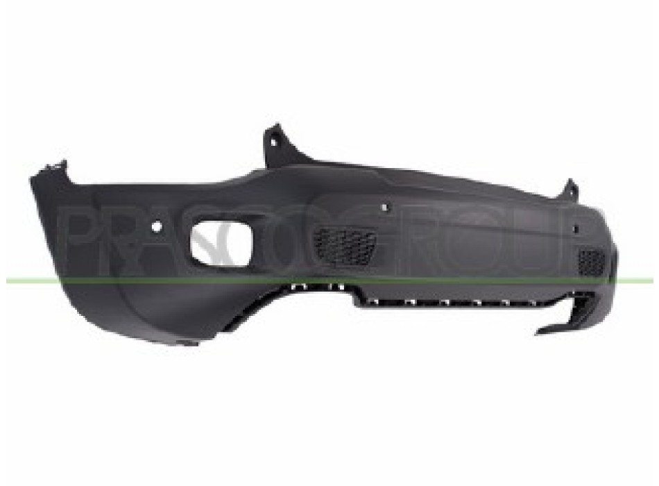 PARAURTI POSTERIORE INFERIORE-NERO GOFFRATO-CON 