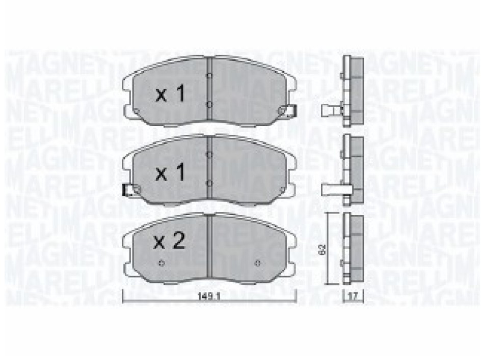 Pastiglie Freno CHEVROLET CAPTIVA (C100,