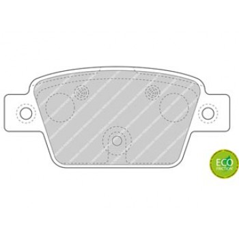 Pastiglie LV Fiat Delta/Bravo Rear (Date from 01/
