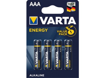 PILE VARTA AAA MINISTILO ENERGY X4