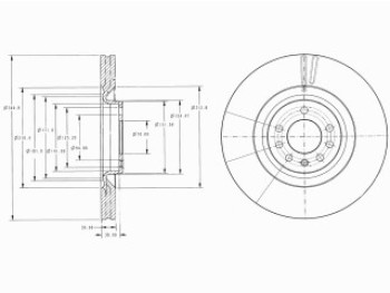 PLAIN BRAKE DISC (SINGLE)