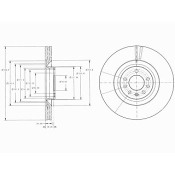 PLAIN BRAKE DISC (SINGLE)