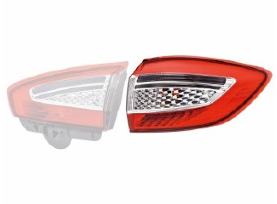 PLAST.FAN.EST.LED SX MOND10SW