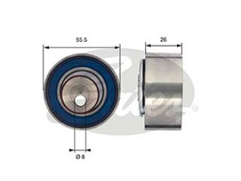 PowerGrip Tensioner Pulley