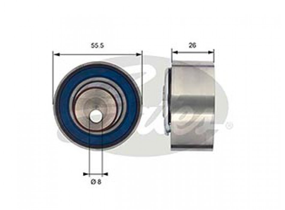 PowerGrip Tensioner Pulley