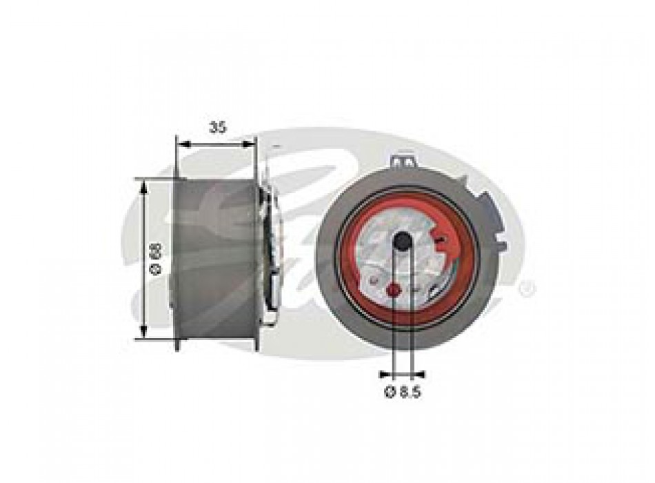 PowerGrip Tensioner Pulley