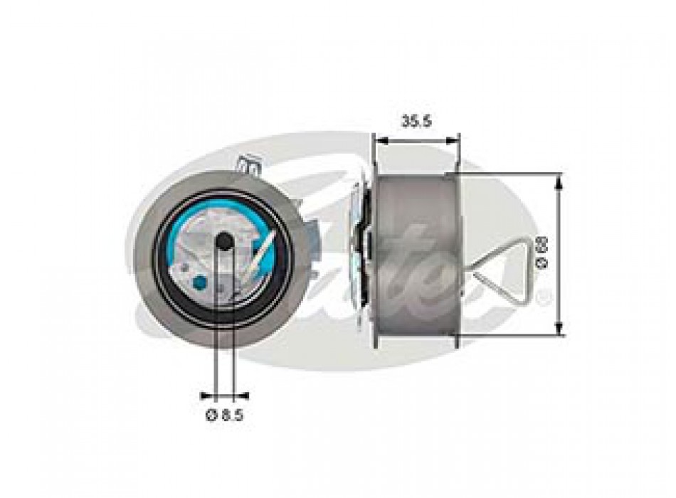 PowerGrip Tensioner Pulley