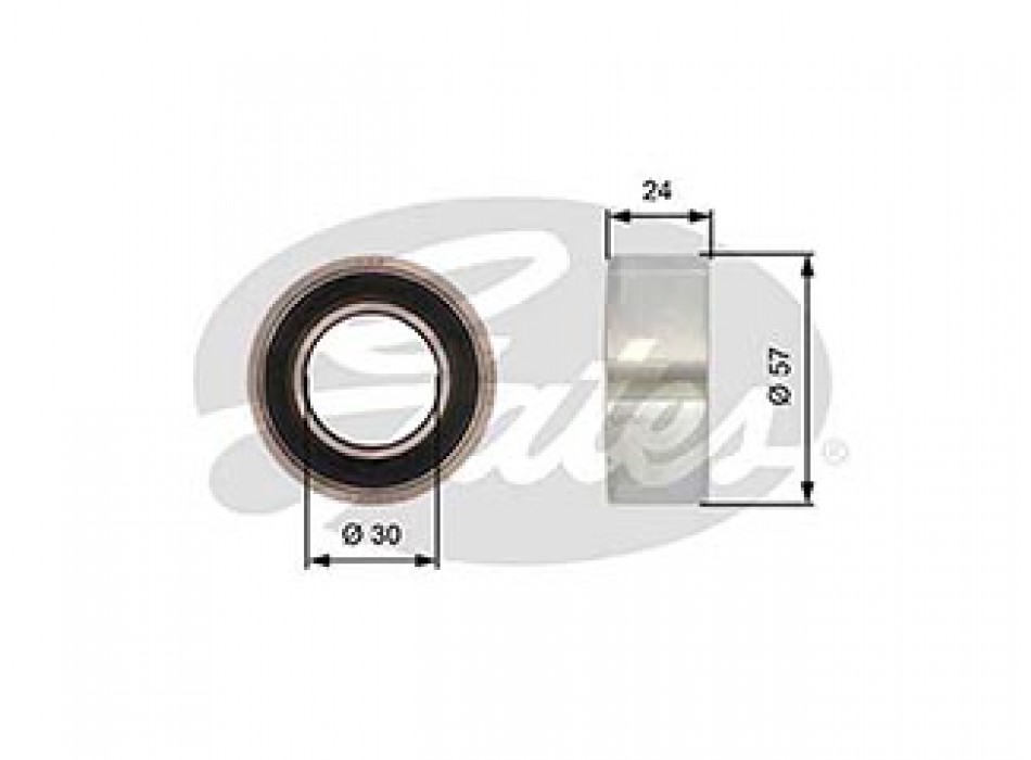 PowerGrip Tensioner Pulley