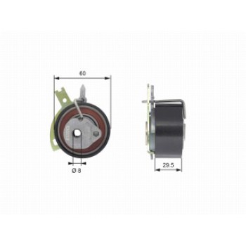 PowerGripT Tensioner Pulley