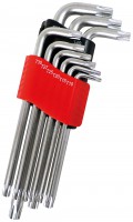 PRECISION STEEL 9 CHIAVI TORX DA T10 A T50