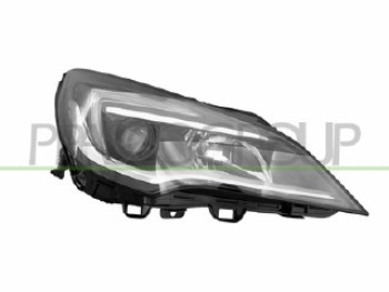 PROIETTORE DESTRO H1+H7 ELETTRICO CON MOTORE-LED