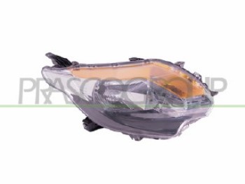 PROIETTORE DESTRO H4-ELETTRICO-NERO-CON MOTORE