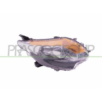 PROIETTORE DESTRO H4-ELETTRICO-NERO-CON MOTORE