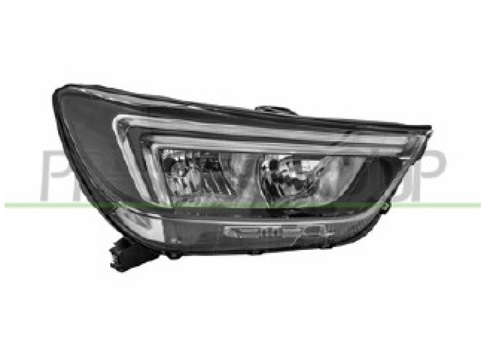 PROIETTORE DESTRO H7+HB3-ELETTRICO-CON MOTORE-CO