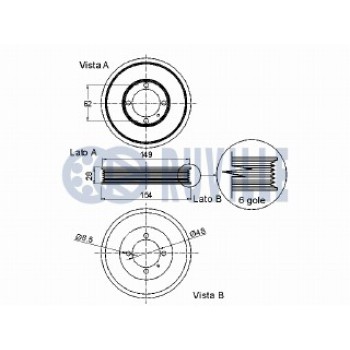 PULEGGIA SMORZATRICE
