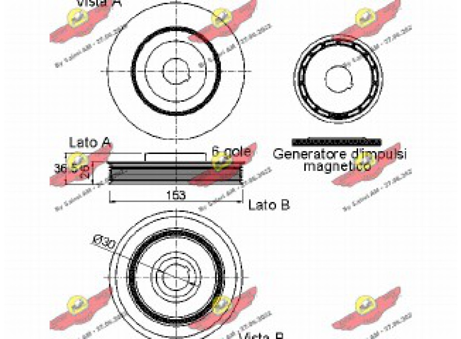 PULEGGIA SMORZATRICE